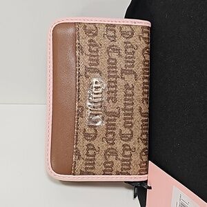 Juicy Couture Chestnut Chino Spring Fling Multicompartment Bifold - Brown/Pink